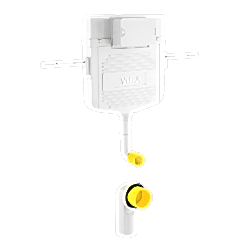 Duvara Tam Dayalı Klozet İçin Gömme Rezervuar