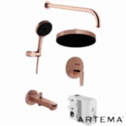 Artema - Artema Root Round Ankastre Banyo Seti, Soft Bakır